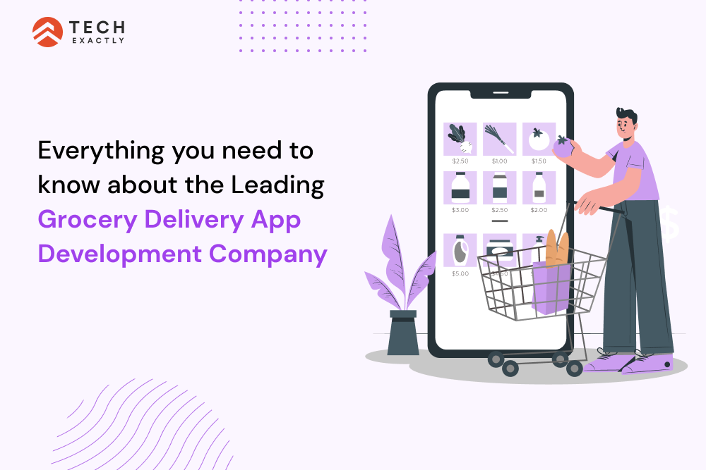 A Replica Image of Grocery Delivery App Development Company Displayed in Mobile