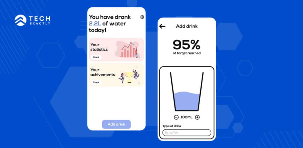 Water Tracker reminds users to stay hydrated