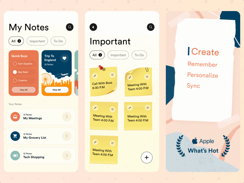 Featured in Apple App Store: Recognized under 'What's Hot' & 'New and Noteworthy'