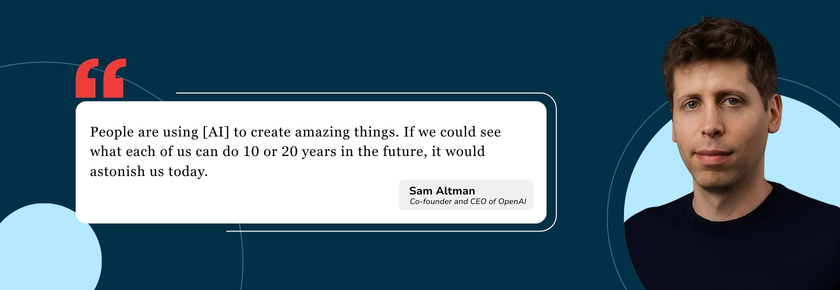 Sam Altman quote on AI